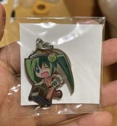 バーシック君　メロンリリちゃん　キーホルダー　メロンの被り物付き　お顔厳選 ポロンちゃん】おしよび！アクリルキーホルダー | キャラfab