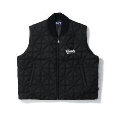 BoTT / QUILTED SPARKLE VEST / NATURAL | Sophomore