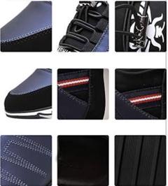 60%off❣️シークレット シューズ スニーカー メンズ ブルー 25cmのサムネイル