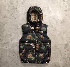 値下げ交渉可！［美品］THE NORTH FACE 動物柄 ダウンベスト 700