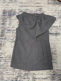 MARNI マルニ 半袖ブラウス ドット シルク アシンメトリー