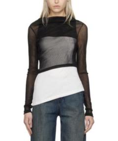 MM6MaisonMargiela黒 長袖 トップス サイズ14 新品　未使用 2025年最新】MM6 Maison Margiela レディース 長袖 Tシャツ