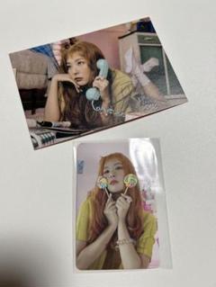 RedVelvet レドベル　queendom トレカ　セット　スルギ　イェリ RedVelvet レドベル Queendom スルギ トレカ - メルカリ