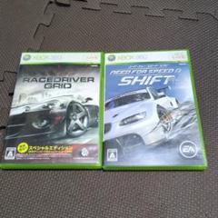 Xbox 360 RACE DRIVER GRID & SHIFT セット