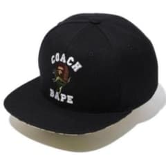 coachコーチ bape コラボキャップ　レア Coach(コーチ)×A BATHING APE®コラボ！ニューヨークと東京の個性