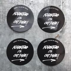 adventure is out there AIOT!cautionステッカー