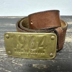 ディースクエアード DSQUARED2 レザーベルト　1964バックル