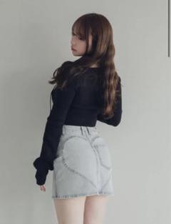 2025年最新】HEART hip denim skirt andmaryの人気アイテム