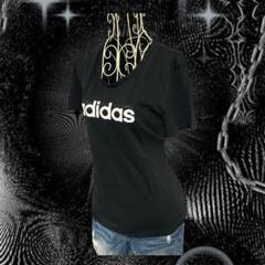 adidas ピチT 黒 y2k 00’s archivフェアリーグランジ 平成