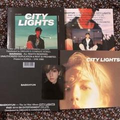 EXO BAEKHYUN] City Light / Night Ver. / Official Photocard