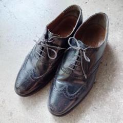 BARKER バーカーイギリス製 ウイングチップレザーシューズ ビジネス26.5
