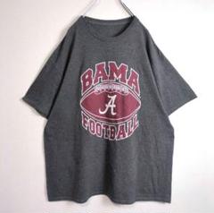 Tシャツ (XL相当) アラバマ クリムゾンタイド 大きめサイズ グレー系 古着