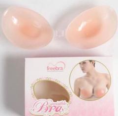 Freebra シリコンブラ 盛れる 強粘着 バストアップ レディース 水着