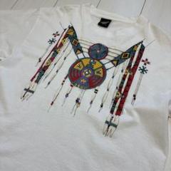 90'sビンテージ古着！アメリカ製 DIAMOND DUST 首飾り Tシャツ