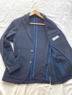 XL相当RING JACKET クリーミーワッフルジャケットネイビー厚手