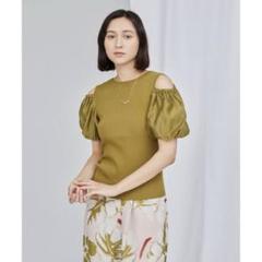 ダイアグラム⭕️美品　人気完売　シアーパフニットトップス　グレースコンチネンタル