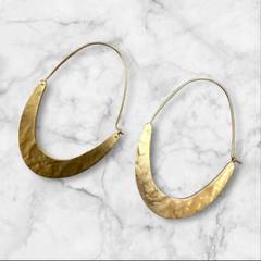 shaesbyシルバー 楕円形 フープピアス shaesbyシルバー 楕円形 フープピアス