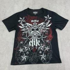 フェアリーグランジ Y2K トップス 半袖 Tシャツ 古着 ブラック