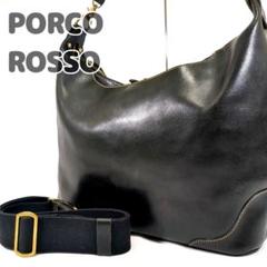 希少 2way　PORCO ROSSO　ワンショルダーバッグ　黒　栃木レザー 楽天市場】ワンショルダーバッグ メンズ レディース ワン