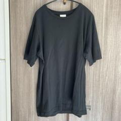 美品 DRIES VAN NOTEN ブラック レギュラーフィットTシャツ