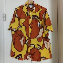 カステルパジャックブルドックのキャラクター　Mサイズ アロハシャツ