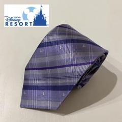 【新品未使用】 ディズニーリゾート 青 チェック ネクタイ 2025年最新】Disney カラー：ブルー系 ネクタイの人気アイテム