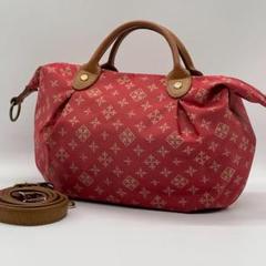 【良品】russet ラシット ハンドバッグ モノグラム 総柄 レディース