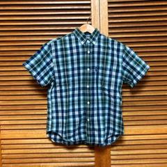 ジェイプレス【 J.PRESS 】半袖 ボタンダウンシャツ シアサッカー 150