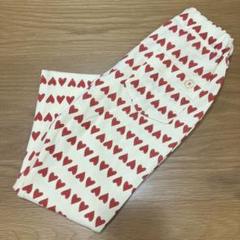 新品 p.premier 総柄 タック パンツ ハート 120