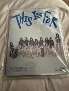 twice THIS IS FOR アルバム開封済み