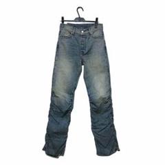 ★新品B1ARCHIVE SHIRRED KICKFLARE ギャザー加工デニム
