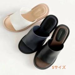 シールームリン　カーブラインサンダル ブラック　S 2025年最新】SeaRoomlynn サンダルの人気アイテム - メルカリ