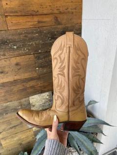 超美品トニーラマ ＴonyＬama ハ―フブ―ツ size8　年中履けるキャメル 超美品トニーラマ TonyLama ハ―フブ―ツ size8年中履けるキャメル