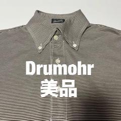 【美品】drumohr ドルモア　ポロシャツ　ボタンダウン　イタリア製