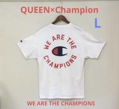QUEEN WE ARE THE CHAMPIONS Tシャツ L 日本未発売
