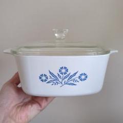 SHOP偶然と必然の間 PYREX COVERED CASSEROLE GOOSEBERRY 1950s