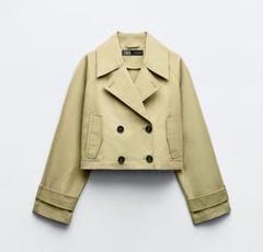 2025年最新】zara トレンチ クロップドの人気アイテム - メルカリ