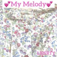 RoseTiara LIBERTY ×マイメロディ フリルネックブラウス 42