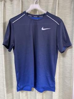 NIKE ナイキ Tシャツ 風車ロゴ ネイビー サイズL DRI-FIT
