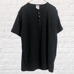 DOGCIGAR 半袖 カットソー Tシャツ ハーフボタン ストライプ 薄手