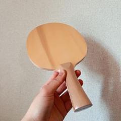 ヒノキ 檜木 単板 卓球 ラケット 特注 シェーク FL P1 - メルカリ
