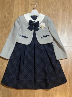 CHOPINフォーマルドレスセット グレー　120cm　卒園式　入学式　【美品】 楽天市場】chopin 入学式 スーツ 女の子の通販