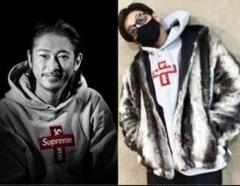【極美品】Supreme パーカー Lサイズ グレー 2023年モデル シュプリーム ボックスロゴ パーカー (FW23) アッシュグレー