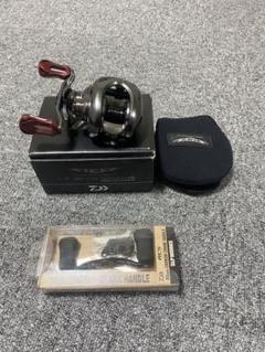 超美品スティーズsv tw 700xhl カーボンハンドル付き左巻き