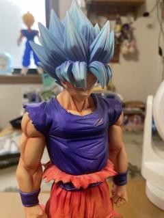 grandista 超サイヤ人ゴッドss 界王拳　改造リペイント　フィギュアのサムネイル