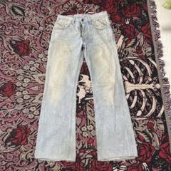 archive DIESEL フレア ワイド デニム 古着