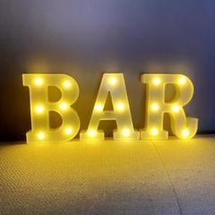 BAR バー ネオンサイン ネオンライト LED 照明 ライト USB 英語