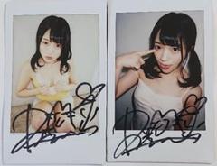 南梨央奈 サイン入りチェキセット