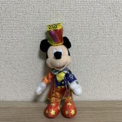 ミッキーぬいぐるみバッジ