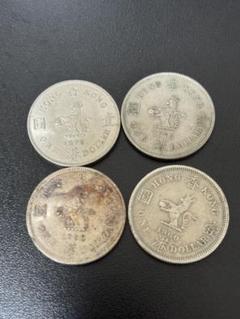 香港ドル＊旧硬貨500ドル分 香港 旧貨幣 5ドル 2ドル セット - メルカリ